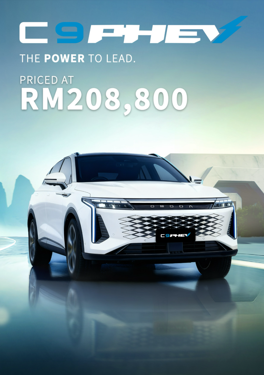 Buy an Omoda C9 PHEV from Omoda Jaecoo Carro, enjoy launch package worth RM3,730 – rebate + V2L 2054423